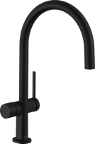 Plautuvės maišytuvas Hansgrohe Talis M54, 72805670, juodas matinis