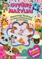 Gyvūnų mažyliai (su veltinio lipdukais)