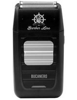 Barber Line elektrinis skustuvas, įkraunamas juodas Bucanero Barber Line
