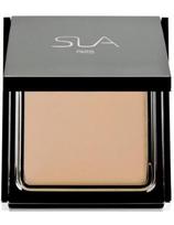 SLA Paris šilkinė kompaktinė pudra su blizgesiu, Beige Dore SLA Paris Precious Silk 10g