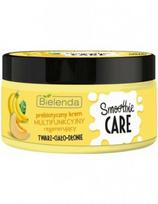 Bielenda kremas veidui, rankoms, kūnui su bananais ir melionais, atjauninantis Bielenda Smoothie Care 200ml