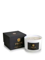 PRIVE HOME Žvakė, 420 g (liepų žiedų, lelijų, gėlių, kedrų ir muskuso kvapo)