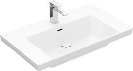 Praustuvas su perpildymu Villeroy and Boch Subway 3.0, CeramicPlus, 4A7080R1