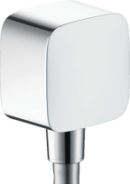 Potinkinė jungtis dušo žarnai su atbuliniu vožtuvu Hansgrohe FixFit 26457000, chromo