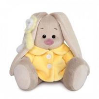 Pliušinis žaislas Zuikutė Baby geltonais kailinukais 15cm, SidX-265, Budibasa