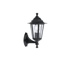EGLO 22468 - Lauko sieninis šviestuvas LATERNA 4 1xE27/60W juoda