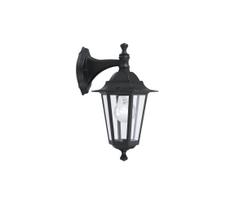 EGLO 22467 - Lauko sieninis šviestuvas LATERNA 4 1xE27/60W juoda