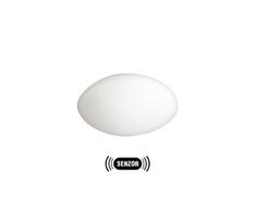 Lauko šviestuvas su jutikliu PETRA 1xE27/60W/230V opalinio stiklo IP44