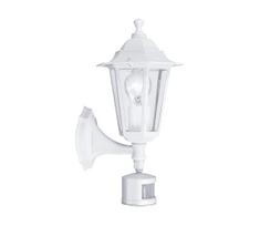 EGLO 22464 - Lauko šviestuvas su jutikliu LATERNA 5 1xE27/60W/230V