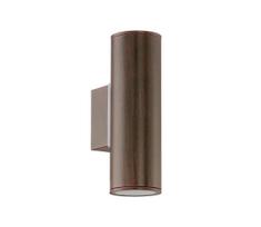 Eglo 94105 - LED lauko šviestuvas RIGA 2xGU10/3W/230V IP44