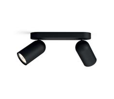 Philips 50582/30/PN - Akcentinis šviestuvas MYLIVING PONGEE 2xGU10/5,5W/230V