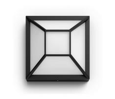 Philips 17393/30/P0 - LED Sieninis lauko šviestuvas DROSERA LED/12W IP44