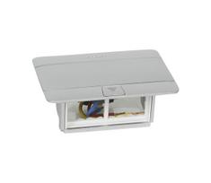 Legrand 54011 - Į stalą montuojamo kištukinio lizdo rėmelis POP-UP 4M aliuminio