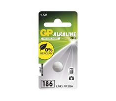 šarminės baterijos  (tabletė) LR43 GP ALKALINE 1,5V/70 mAh