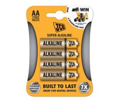 Soligth JCB-LR06-4B - 4 vnt šarminės baterijos  AA 1,5V