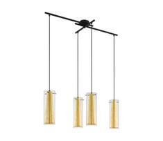 Eglo 97653 - Sietynas, kabinamas ant virvės PINTO GOLD 4xE27/60W/230V