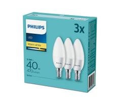 KOMPLEKTAS 3xLED lemputė Philips E14/5,5W/230V 2700K