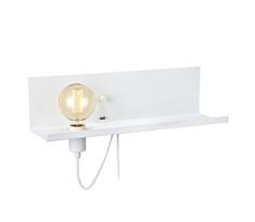 Markslöjd 106969 - Pritemdomas sieninis šviestuvas su USB MULTI 1xE27/60W/230V