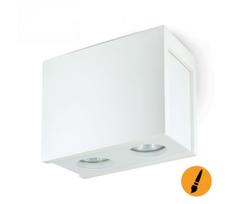 Kryptinis lubinis šviestuvas PURO 2xGU10/25W/230V
