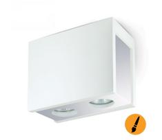 Kryptinis lubinis šviestuvas PURO CHROME 2xGU10/25W/230V
