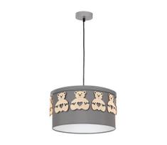 Pakabinamas vaikiškas šviestuvas, kabinamas ant virvės BEAR 1xE27/60W/230V