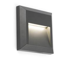 FARO 70655 - LED sieninis lauko šviestuvas GRANT-C LED/1W/230V IP65