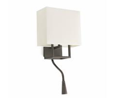FARO 29983 - LED sieninis šviestuvas VESPER 1xE14/20W/230V + LED/1W