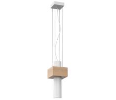 Ant virvės kabinamas lubinis šviestuvas WEST 1xGU10/25W/230V baltas