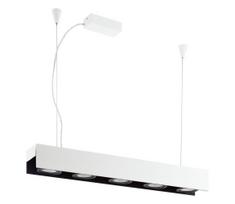 Eglo 39372 - LED Pritemdomas, ant virvės kabinamas, lubinis šviestuvas BADALONA 5xLED/5,4W/230V
