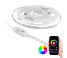RGB Pritemdoma lauko LED juosta su Wi-fi LED/6,5W/IP65 2 m Tuya