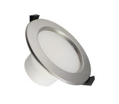 įleidžiamas LED vonios lubinis šviestuvas LED/10W/230V 4000K sidabro spalvos IP44