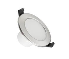 įleidžiamas LED vonios lubinis šviestuvas LED/7W/230V 3000K sidabro spalvos IP44