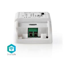 Nedis WIFIPS10WT - Elektros grandinės jungiklis 2500W/230V/17dBm Wifi