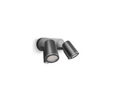 Steinel 058647 - Sieninis lauko šviestuvas SPOT DUO 2xGU10/15W/230V IP44