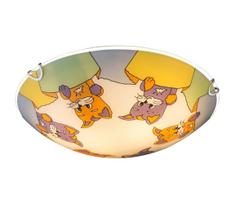Globo 40606 - Vaikiškas lubinis šviestuvas KIDDY 2xE27ILLU/60W/230V