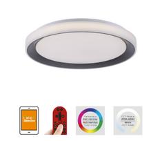 Leuchten Direkt 14659-18 - LED RGB pritemdomas šviestuvas LOLA LED / 24W / 230V + VP