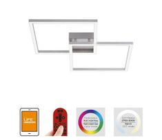 Leuchten Direkt 16429-55 - LED RGB Pritemdomas šviestuvas 2xLED / 12,5W / 230V + VP