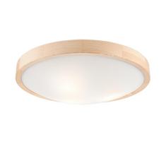 Lubinis šviestuvas NATURAL SLIM 3xE27/60W/230V ø 47 cm pušis