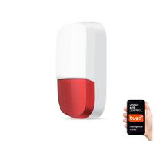 Immax NEO 07504L - Išmani sirena SMART 5V/95dB ZigBee 3.0 IP65 Tuya