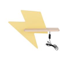 LED vaikiška sieninė lempa su lentyna LIGHTNING LED/4W/230V
