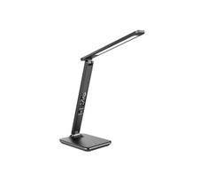 Soligth WO45-B - LED stalo šviestuvas su ekranu LED/9W/230V juodas