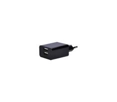 Solight DC48A - Įkrovimo adapteris 2xUSB/3100mA/230V juodas