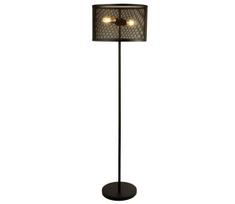 Searchlight EU2832-2BK - Toršeras FISHNET 2xE27/60W/230V juoda