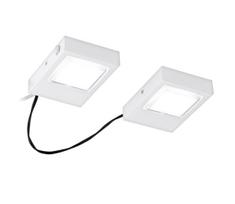 Eglo 94517 - KOMPLEKTAS 2x LED virtuvės šviestuvas, kabinamas po spintele LAVAIO 2xLED/3,7W/230V