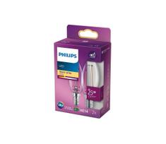 RINKINYS 2x LED Lemputė VINTAGE Philips E14/2W/230V 2700K