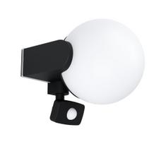Eglo 99573 - Lauko sieninis šviestuvas jutikliu RUBIO 1xE27/15W/230V IP44