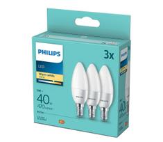 RINKINYS 3xLED Lemputė Philips B35 E14/5W/230V 2700K