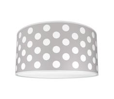 Vaikiškas lubinis šviestuvas DOTS GREY 2xE27/60W/230V pilkas