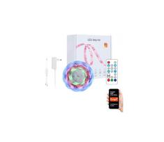 Immax NEO 07734L-LED RGB Reguliuojama juosta MUSIC 18W/230V 5m IP65 Wi-Fi Tuya +VP