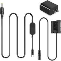 Tinklo adapteris PD USB Type-C + EN-EL15 dummy